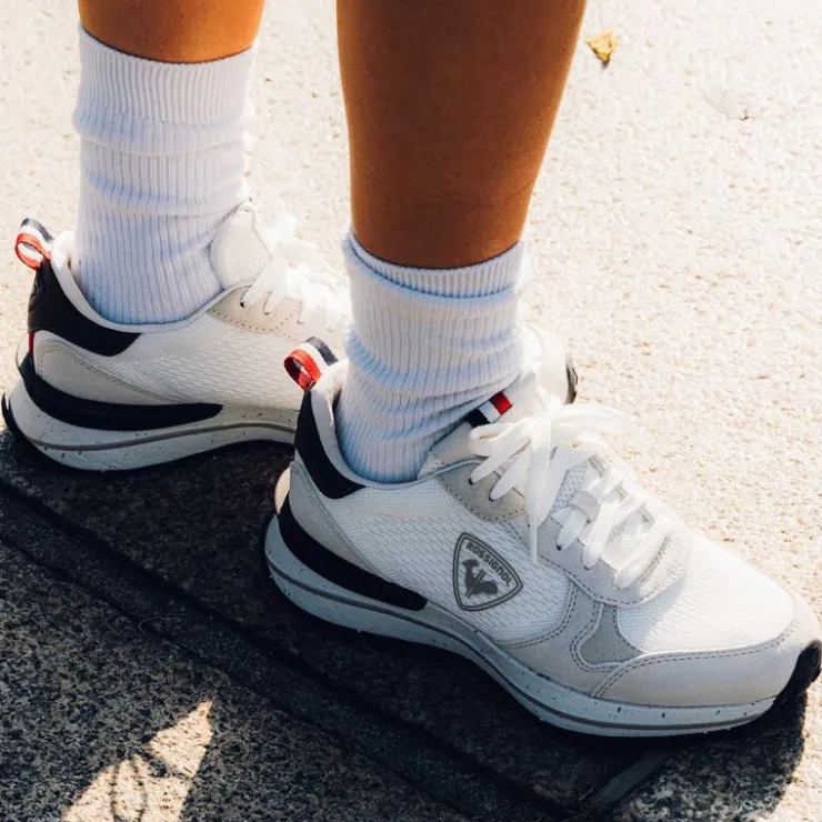 Rossignol Sneakers<Baskets Heritage Retro Femme White Asparagus