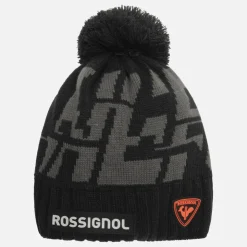 Rossignol Accessoires|Accessoires<Bonnet &agrave; pompon homme Hero Black