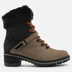 Rossignol Après-ski|Bottines<Bottines femme Meg&egrave;ve Nabuk 2.0 Caribou Brown / Black