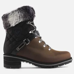 Rossignol Bottines<Bottines Meg&egrave;ve marron cir&eacute; femme Brown