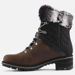 Rossignol Bottines<Bottines Meg&egrave;ve marron cir&eacute; femme Brown
