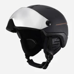 Rossignol Casques Et Protections|Skis De Randonnée Et Matériels<Casque de ski Fit Visor IMPACTS &agrave; visi&egrave;re photochromique Noir BLACK