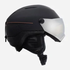 Rossignol Casques Et Protections|Skis De Randonnée Et Matériels<Casque de ski Fit Visor IMPACTS &agrave; visi&egrave;re photochromique Noir BLACK