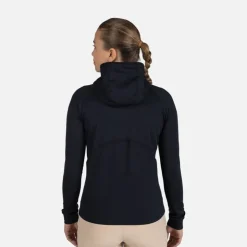 Rossignol Vêtements|Hauts Et T-shirts<Couche interm&eacute;diaire &agrave; capuche pour femme Black