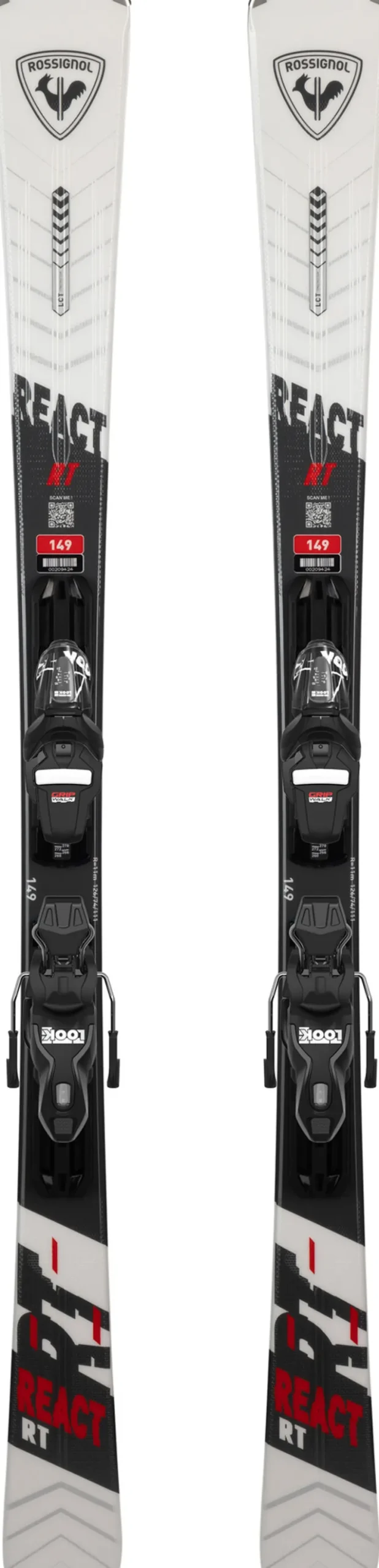 Rossignol Skis<DEFAUT D'ASPECT Skis de location femme REACT RT XPRESS