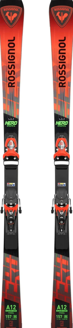 Rossignol Skis<DEFAUT D'ASPECT Skis racing unisexe HERO ATHLETE FIS SL157R22