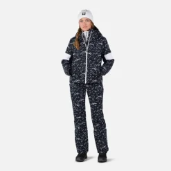 Rossignol Vestes De Ski|Vestes De Ski Et Snowboard<Doudoune de ski imprim&eacute;e femme Wispile Black