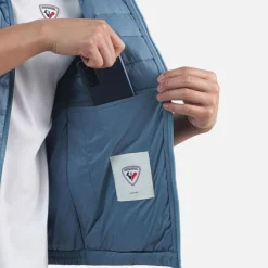 Rossignol Doudounes Et Parkas|Softshell Et Vestes Légères<Doudoune l&eacute;g&egrave;re sans manches pour homme Blue Yonder
