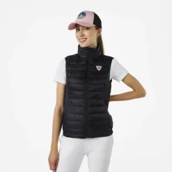 Rossignol Doudounes Et Parkas|Softshell Et Vestes Légères<Doudoune l&eacute;g&egrave;re sans manches pour femme Black