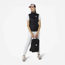 Rossignol Doudounes Et Parkas|Softshell Et Vestes Légères<Doudoune l&eacute;g&egrave;re sans manches pour femme Black