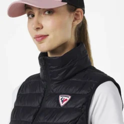 Rossignol Doudounes Et Parkas|Softshell Et Vestes Légères<Doudoune l&eacute;g&egrave;re sans manches pour femme Black