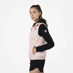 Rossignol Doudounes Et Parkas|Softshell Et Vestes Légères<Doudoune l&eacute;g&egrave;re sans manches pour femme Powder Pink