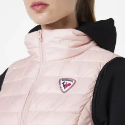 Rossignol Doudounes Et Parkas|Softshell Et Vestes Légères<Doudoune l&eacute;g&egrave;re sans manches pour femme Powder Pink