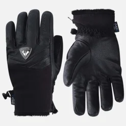 Rossignol Accessoires|Accessoires<Gants de ski en cuir Elite femme Black