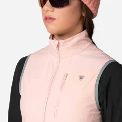 Rossignol Sous-vêtements Techniques Et Midlayers|Vestes De Ski De Fond<Gilet Active Versatile XC femme Pastel Pink