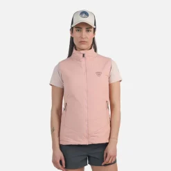 Rossignol Sous-vêtements Techniques Et Midlayers|Sous-vêtements Techniques Et Midlayers<Gilet Opside L&eacute;g&egrave;re Femme Pastel Pink