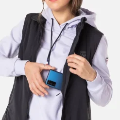 Rossignol Sous-vêtements Techniques Et Midlayers|Sous-vêtements Techniques Et Midlayers<Gilet Opside L&eacute;g&egrave;re Femme Black