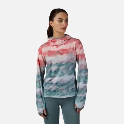 Rossignol Vêtements|Hauts Et T-shirts<Haut &agrave; capuche Westweg Sun pour femme Faded Mountain