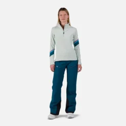 Rossignol Sous-vêtements Techniques Et Midlayers|Sous-vêtements Techniques Et Midlayers<Haut en polaire &agrave; demi-zip femme Strawpile Steam