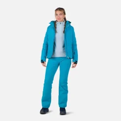 Rossignol Sous-vêtements Techniques Et Midlayers|Sous-vêtements Techniques Et Midlayers<Haut en polaire &agrave; demi-zip femme Strawpile Glacier