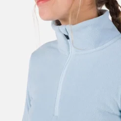 Rossignol Sous-vêtements Techniques Et Midlayers|Sous-vêtements Techniques Et Midlayers<Haut en polaire &agrave; demi-zip femme Strawpile Glacier