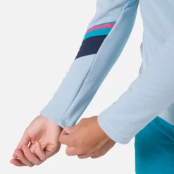 Rossignol Sous-vêtements Techniques Et Midlayers|Sous-vêtements Techniques Et Midlayers<Haut en polaire &agrave; demi-zip femme Strawpile Glacier