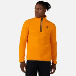 Rossignol Sous-vêtements Techniques Et Midlayers|Sous-vêtements Techniques Et Midlayers<Haut en polaire &agrave; demi-zip homme Strawpile Sunburst
