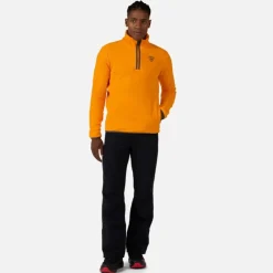 Rossignol Sous-vêtements Techniques Et Midlayers|Sous-vêtements Techniques Et Midlayers<Haut en polaire &agrave; demi-zip homme Strawpile Sunburst