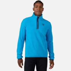 Rossignol Sous-vêtements Techniques Et Midlayers|Sous-vêtements Techniques Et Midlayers<Haut en polaire &agrave; demi-zip homme Strawpile Oversees