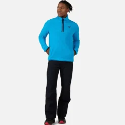 Rossignol Sous-vêtements Techniques Et Midlayers|Sous-vêtements Techniques Et Midlayers<Haut en polaire &agrave; demi-zip homme Strawpile Oversees