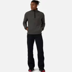 Rossignol Sous-vêtements Techniques Et Midlayers|Sous-vêtements Techniques Et Midlayers<Haut en polaire &agrave; demi-zip homme Strawpile Onyx Grey