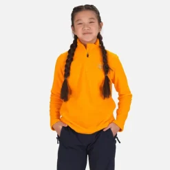 Rossignol Sous-vêtements Techniques Et Midlayers|Sous-vêtements Techniques Et Midlayers<Haut en polaire demi-zip Fille Saffron