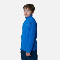Rossignol Sous-vêtements Techniques Et Midlayers|Sous-vêtements Techniques Et Midlayers<Haut en polaire demi-zip Gar&ccedil;on Lazuli Blue