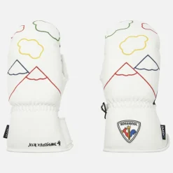 Rossignol Accessoires|Accessoires<Moufles de ski en cuir femme JCC Sublime IMP'R White
