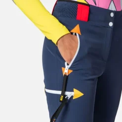 Rossignol Pantalons De Ski|Pantalons De Ski<Pantalon de ski stretch femme JCC窶 Cosmic Blue