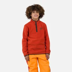 Rossignol Sous-vêtements Techniques Et Midlayers|Sous-vêtements Techniques Et Midlayers<Polaire &agrave; demi-zip enfant Strawpile Tan