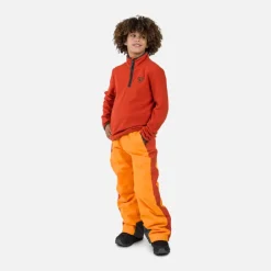 Rossignol Sous-vêtements Techniques Et Midlayers|Sous-vêtements Techniques Et Midlayers<Polaire &agrave; demi-zip enfant Strawpile Tan