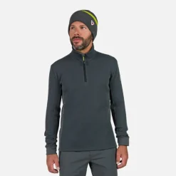 Rossignol Sous-vêtements Techniques Et Midlayers|Sous-vêtements Techniques Et Midlayers<Polaire &agrave; demi-zip homme Cieloalto Onyx Grey