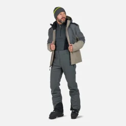 Rossignol Sous-vêtements Techniques Et Midlayers|Sous-vêtements Techniques Et Midlayers<Polaire &agrave; demi-zip homme Cieloalto Onyx Grey