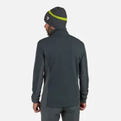 Rossignol Sous-vêtements Techniques Et Midlayers|Sous-vêtements Techniques Et Midlayers<Polaire &agrave; demi-zip homme Cieloalto Onyx Grey