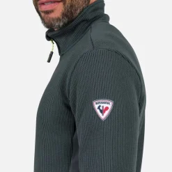 Rossignol Sous-vêtements Techniques Et Midlayers|Sous-vêtements Techniques Et Midlayers<Polaire &agrave; demi-zip homme Cieloalto Onyx Grey