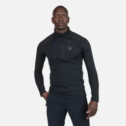 Rossignol Sous-vêtements Techniques Et Midlayers|Sous-vêtements Techniques Et Midlayers<Polaire &agrave; demi-zip homme side Black