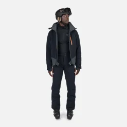Rossignol Sous-vêtements Techniques Et Midlayers|Sous-vêtements Techniques Et Midlayers<Polaire &agrave; demi-zip homme side Black