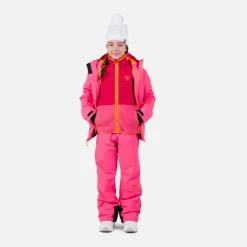Rossignol Sous-vêtements Techniques Et Midlayers|Sous-vêtements Techniques Et Midlayers<Polaire enfant Alltrack Tea Rose