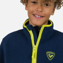 Rossignol Sous-vêtements Techniques Et Midlayers|Sous-vêtements Techniques Et Midlayers<Polaire enfant Alltrack Dark Navy