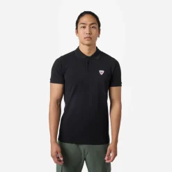 Rossignol Polos Et T-shirts<Polo Logo Homme Black