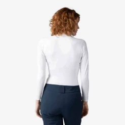 Rossignol Sous-vêtements Techniques Et Midlayers|Sous-vêtements Techniques Et Midlayers<Premi&egrave;re couche demi-zip Classique femme White