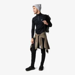 Rossignol Sous-vêtements Techniques Et Midlayers|Sous-vêtements Techniques Et Midlayers<Premi&egrave;re couche demi-zip Poursuite homme Black
