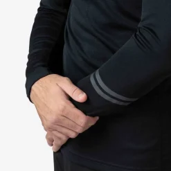 Rossignol Sous-vêtements Techniques Et Midlayers|Sous-vêtements Techniques Et Midlayers<Premi&egrave;re couche demi-zip Poursuite homme Black