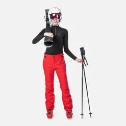 Rossignol Sous-vêtements Techniques Et Midlayers|Sous-vêtements Techniques Et Midlayers<Premi&egrave;re couche demi-zip Classique femme Black